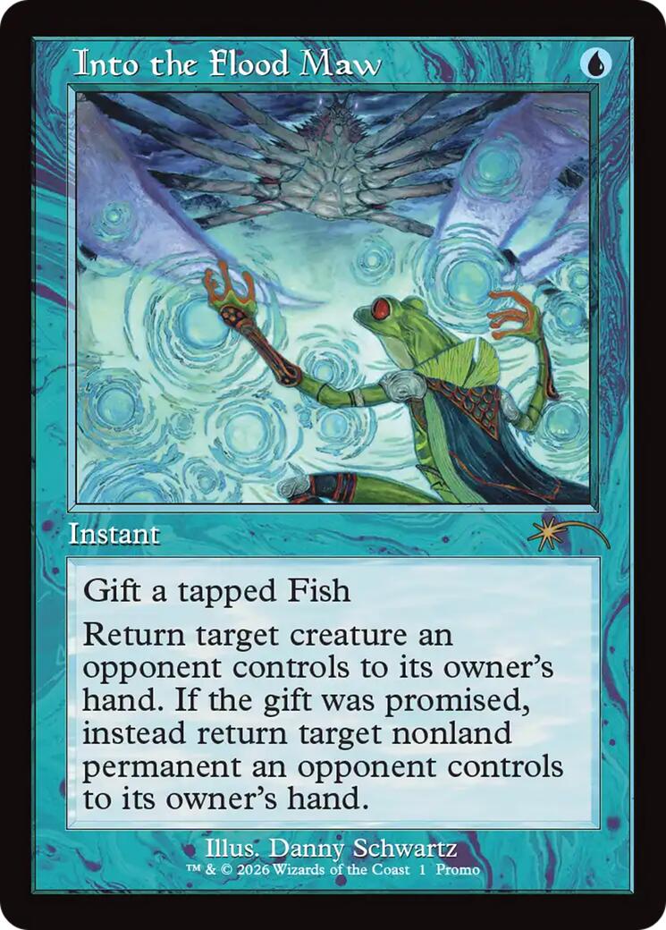 Into the Flood Maw (Retro Frame) [Wizards Play Network 2026] | Impulse Games and Hobbies
