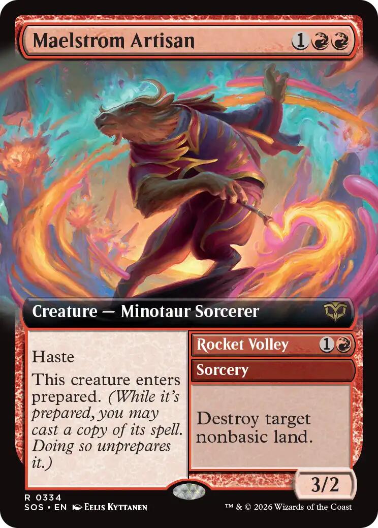 Maelstrom Artisan (Extended Art) [Secrets of Strixhaven] | Impulse Games and Hobbies