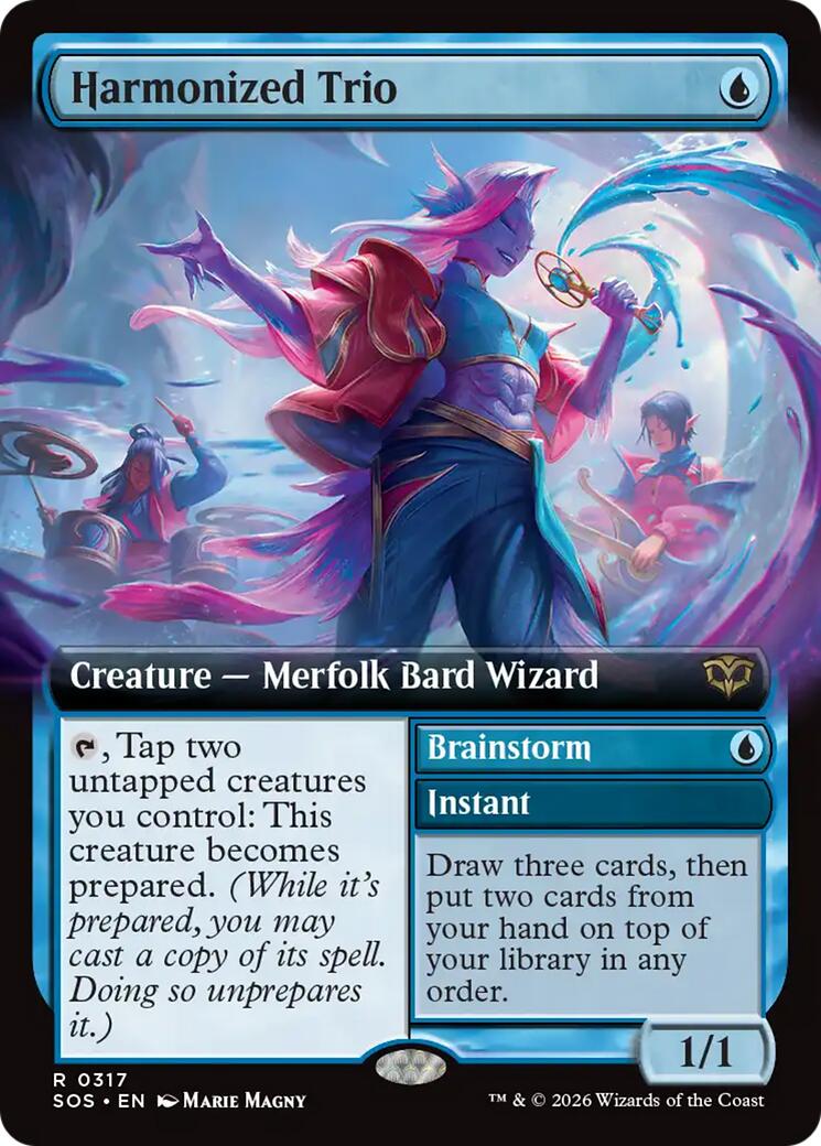 Harmonized Trio (Extended Art) [Secrets of Strixhaven] | Impulse Games and Hobbies