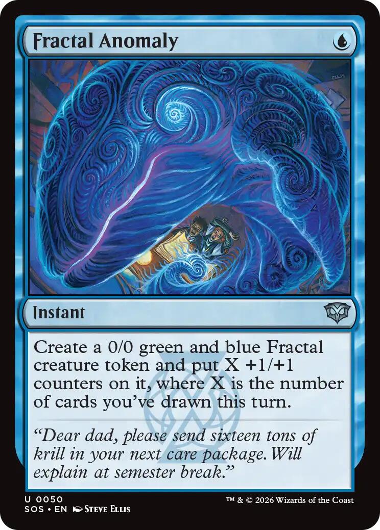 Fractal Anomaly [Secrets of Strixhaven] | Impulse Games and Hobbies