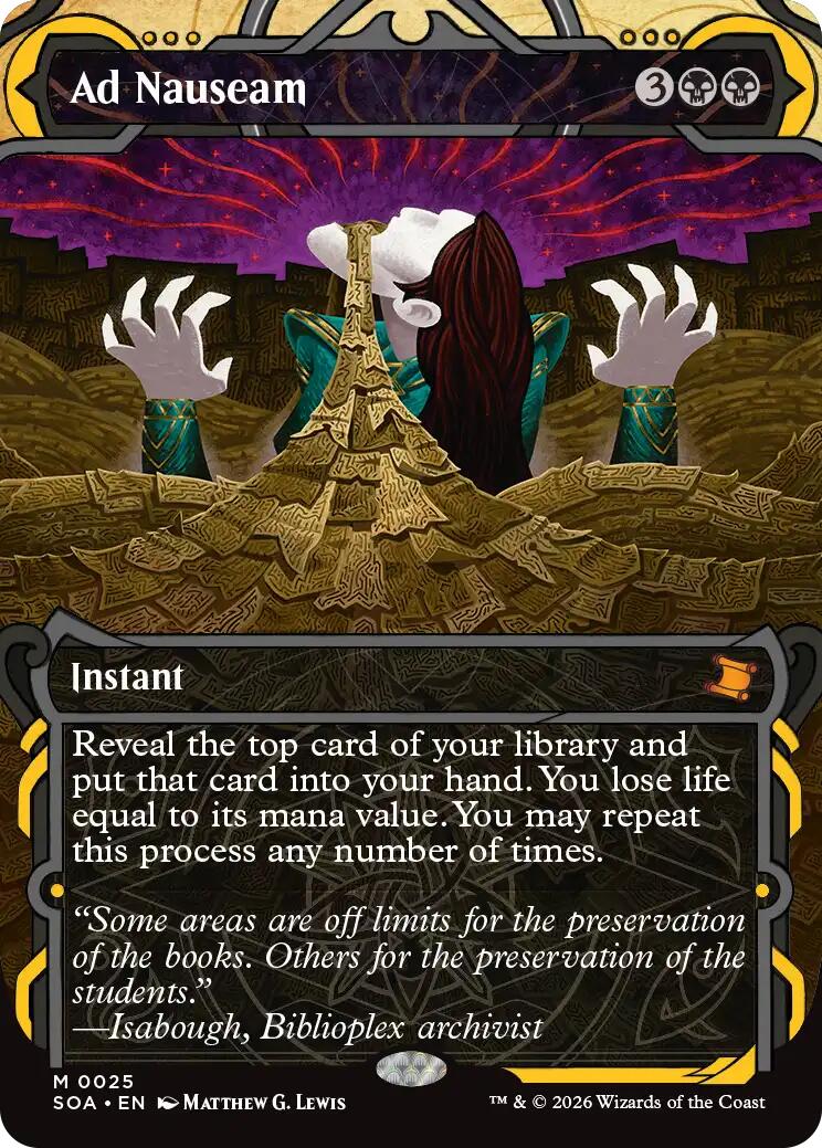 Ad Nauseam [Secrets of Strixhaven: Mystical Archive] | Impulse Games and Hobbies