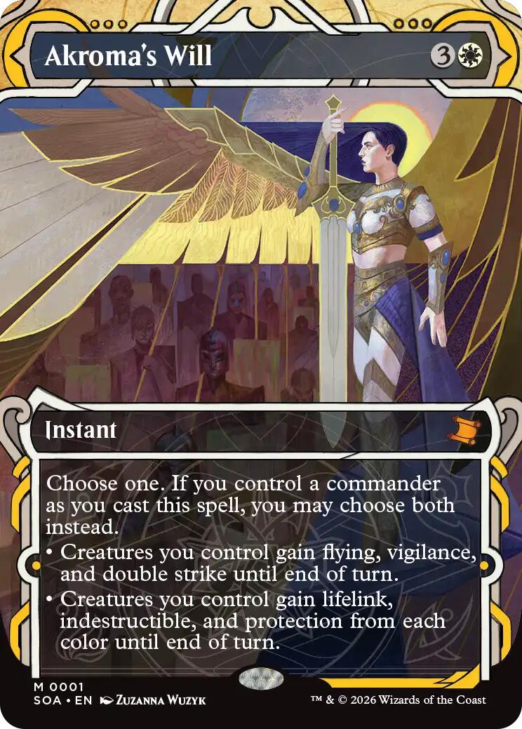 Akroma's Will [Secrets of Strixhaven: Mystical Archive] | Impulse Games and Hobbies