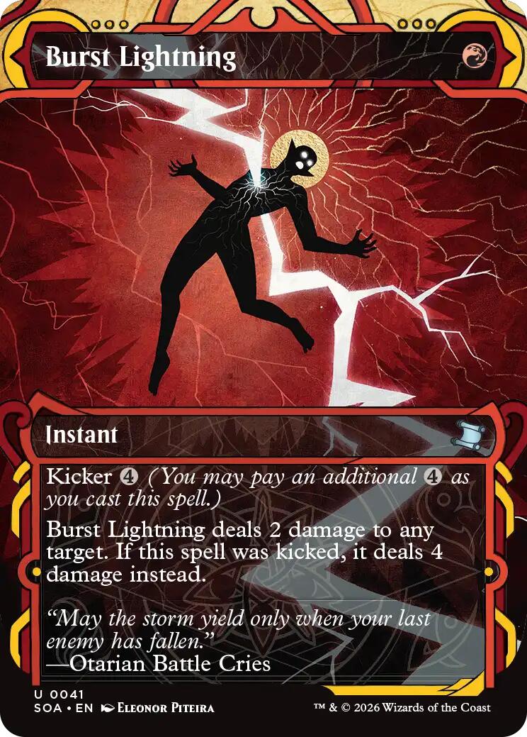 Burst Lightning [Secrets of Strixhaven: Mystical Archive] | Impulse Games and Hobbies