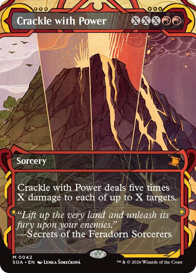 Crackle with Power [Secrets of Strixhaven: Mystical Archive] | Impulse Games and Hobbies