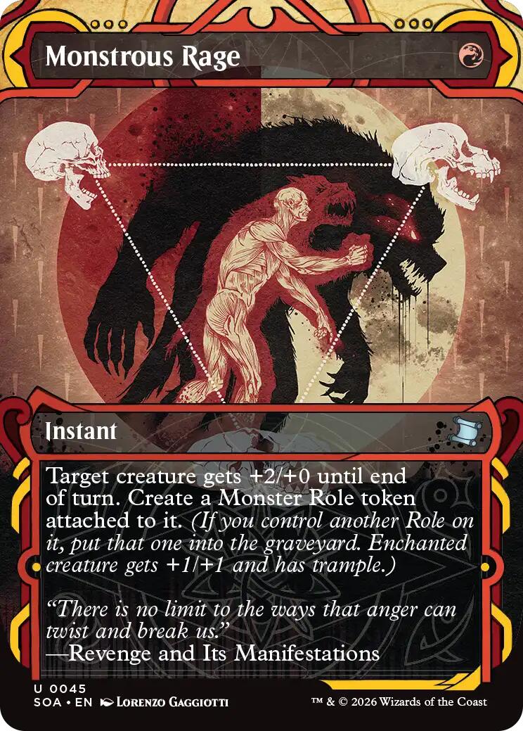 Monstrous Rage [Secrets of Strixhaven: Mystical Archive] | Impulse Games and Hobbies