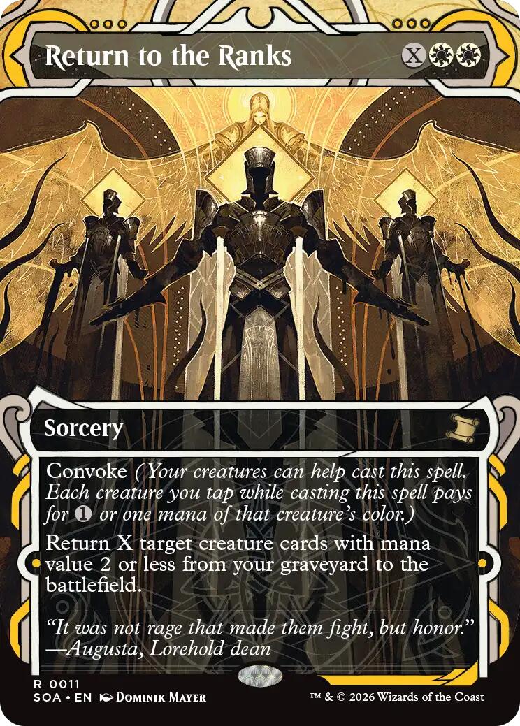 Return to the Ranks [Secrets of Strixhaven: Mystical Archive] | Impulse Games and Hobbies