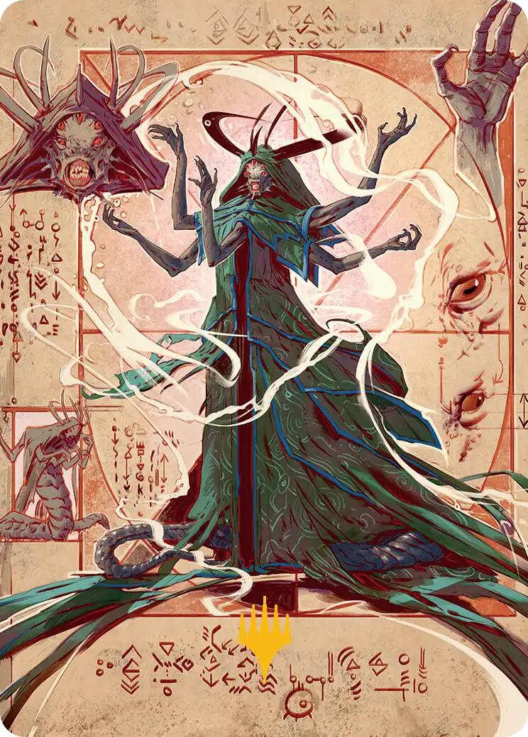 Tragedy Feaster Art Card (Gold-Stamped Planeswalker Symbol) [Secrets of Strixhaven Art Series] | Impulse Games and Hobbies