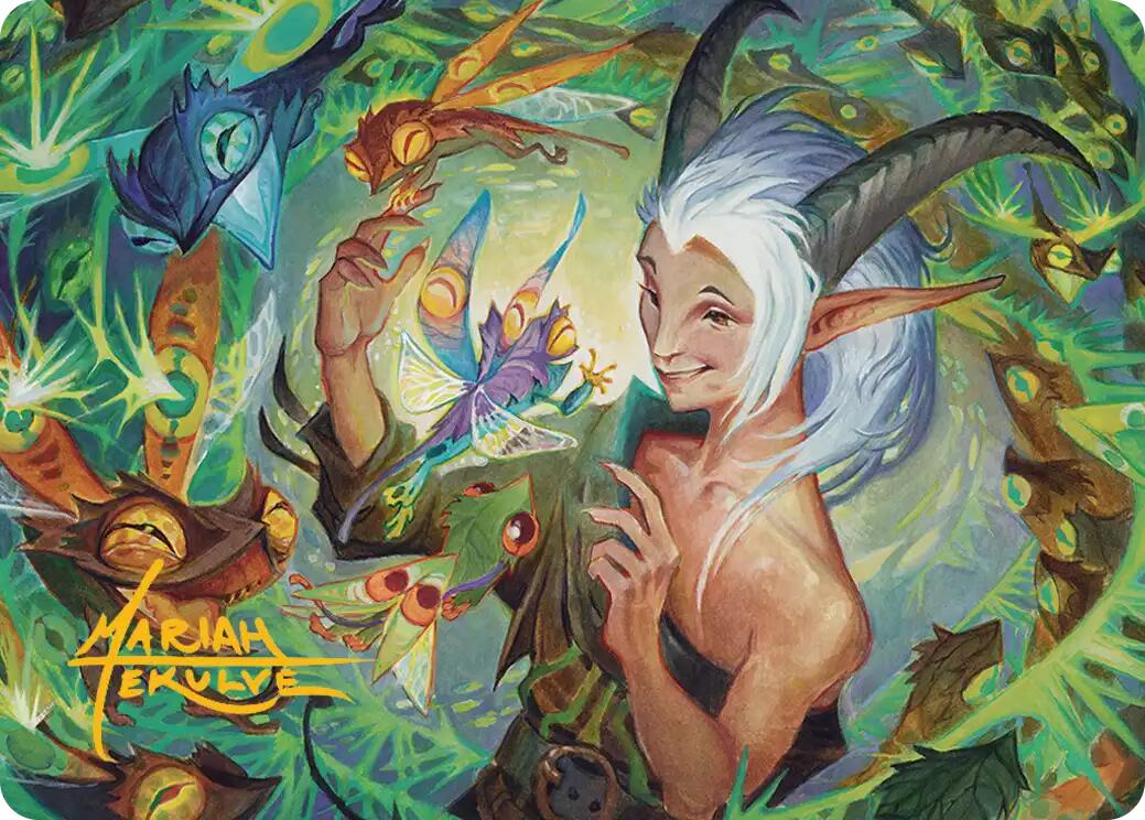 Lumaret's Favor Art Card (Gold-Stamped Signature) [Secrets of Strixhaven Art Series] | Impulse Games and Hobbies