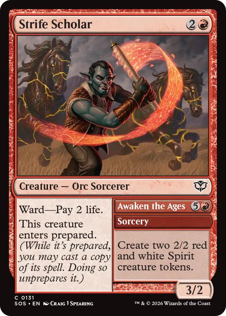 Strife Scholar [Secrets of Strixhaven] | Impulse Games and Hobbies