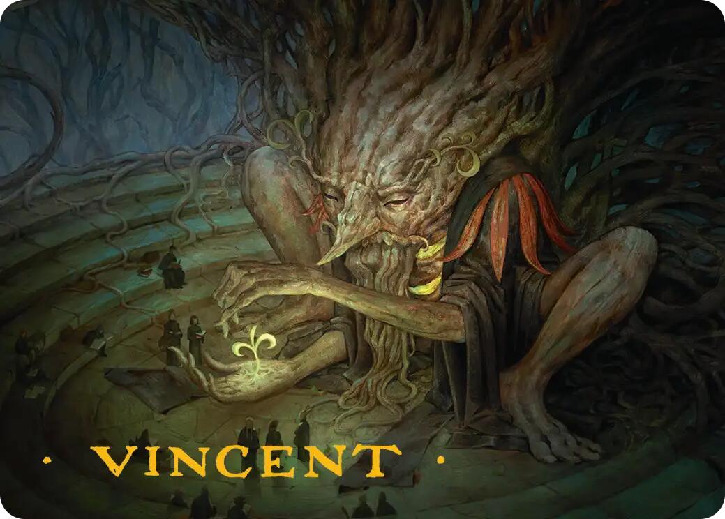 Old-Growth Educator Art Card (Gold-Stamped Signature) [Secrets of Strixhaven Art Series] | Impulse Games and Hobbies
