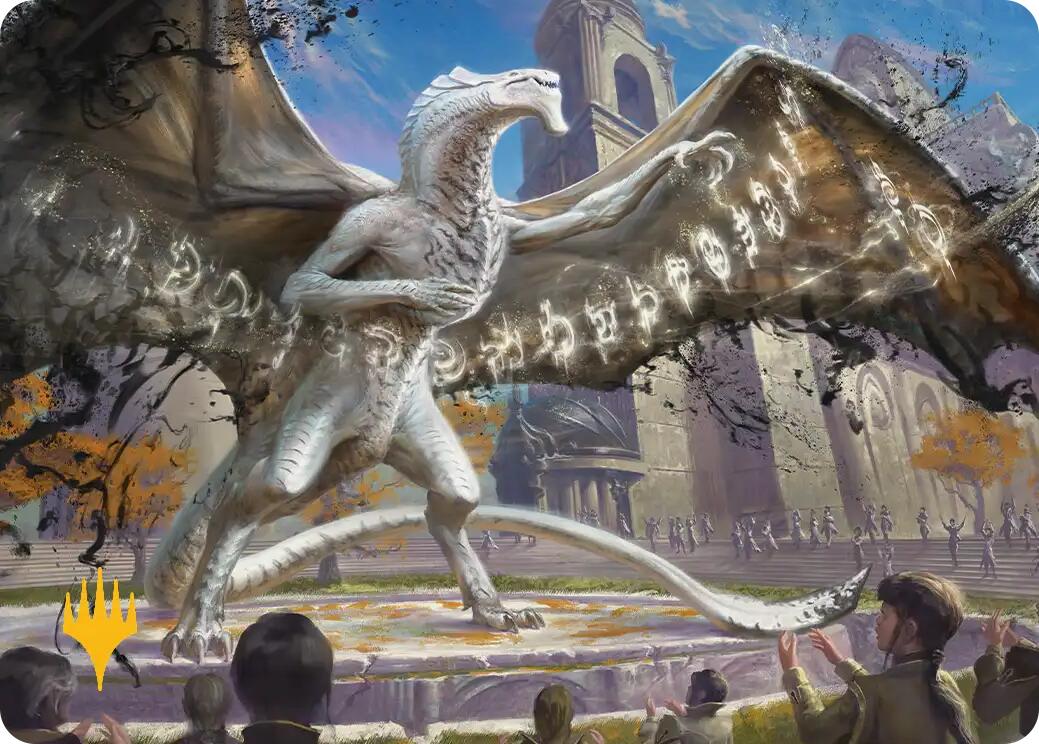 Silverquill, the Disputant Art Card (Gold-Stamped Planeswalker Symbol) [Secrets of Strixhaven Art Series] | Impulse Games and Hobbies