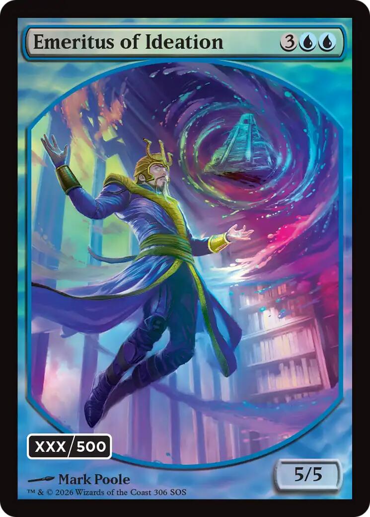 Emeritus of Ideation (Serial Numbered) [Secrets of Strixhaven] | Impulse Games and Hobbies
