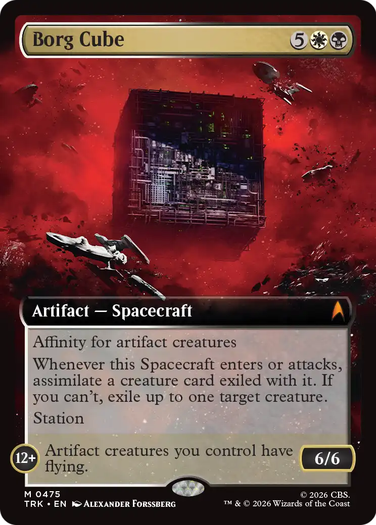 Borg Cube (Extended Art) [Star Trek] | Impulse Games and Hobbies