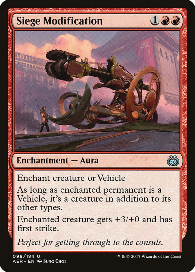 Siege Modification [Aether Revolt] | Impulse Games and Hobbies