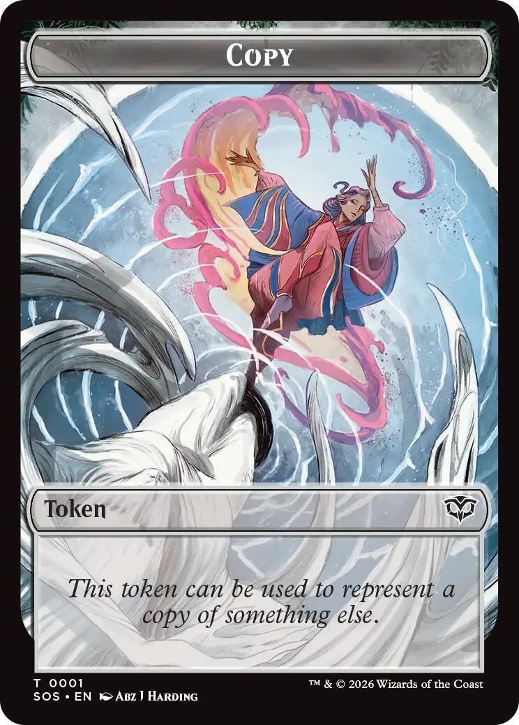 Contract // Copy Double-Sided Token [Secrets of Strixhaven Commander Tokens] | Impulse Games and Hobbies