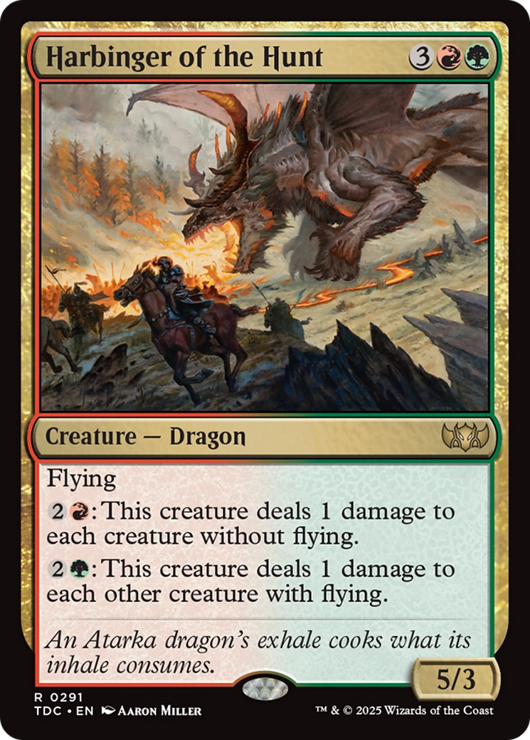 Harbinger of the Hunt [Tarkir: Dragonstorm Commander] | Impulse Games and Hobbies