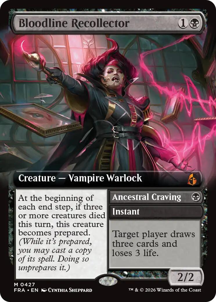 Bloodline Recollector (Extended Art) [Reality Fracture] | Impulse Games and Hobbies