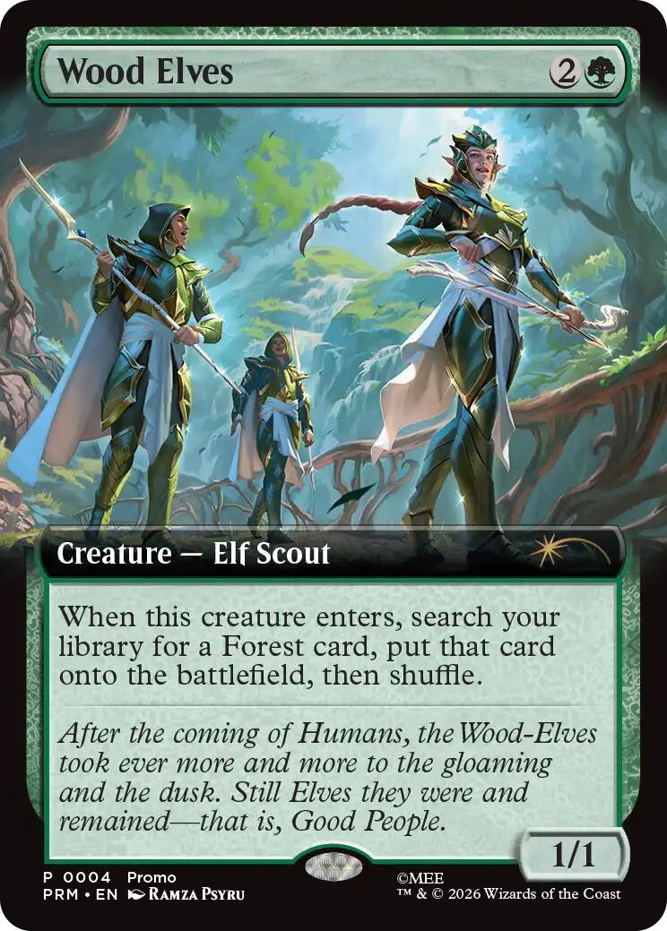 Wood Elves (Extended Art) [Media Promos] | Impulse Games and Hobbies