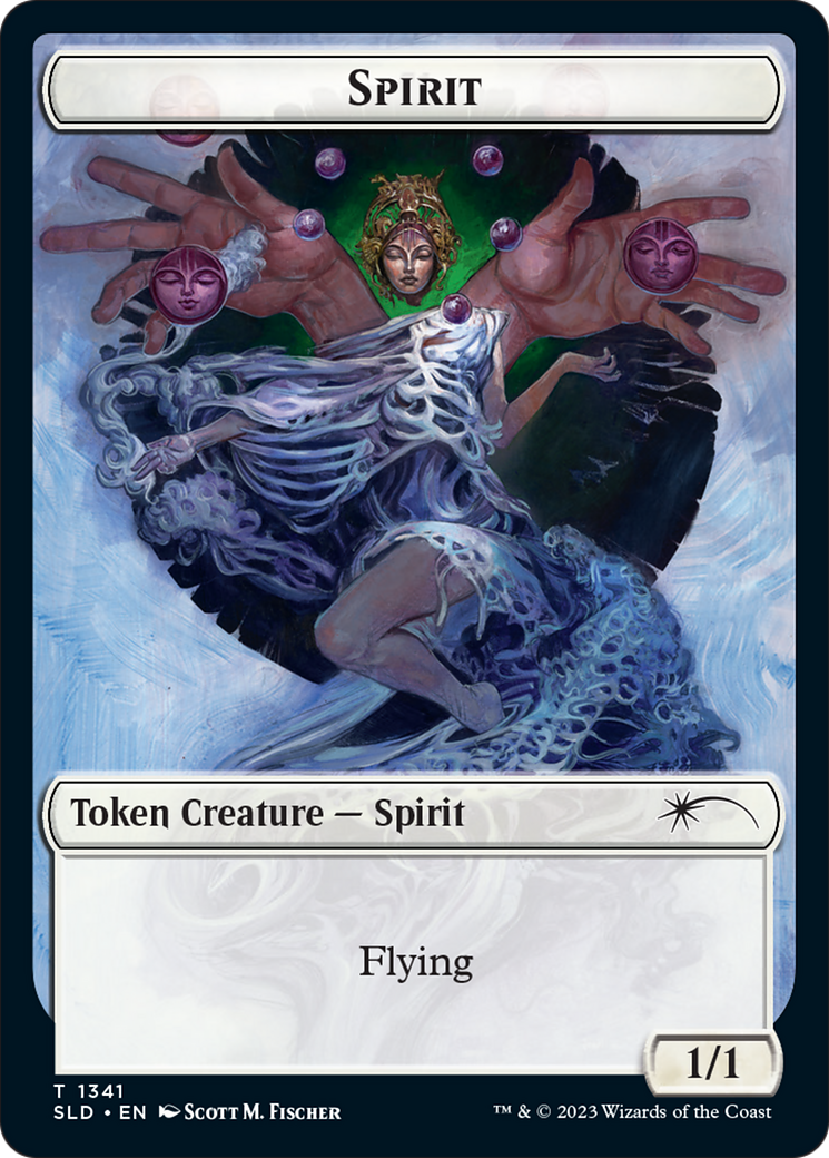 Angel // Spirit Double-Sided Token [Secret Lair Drop Series] | Impulse Games and Hobbies