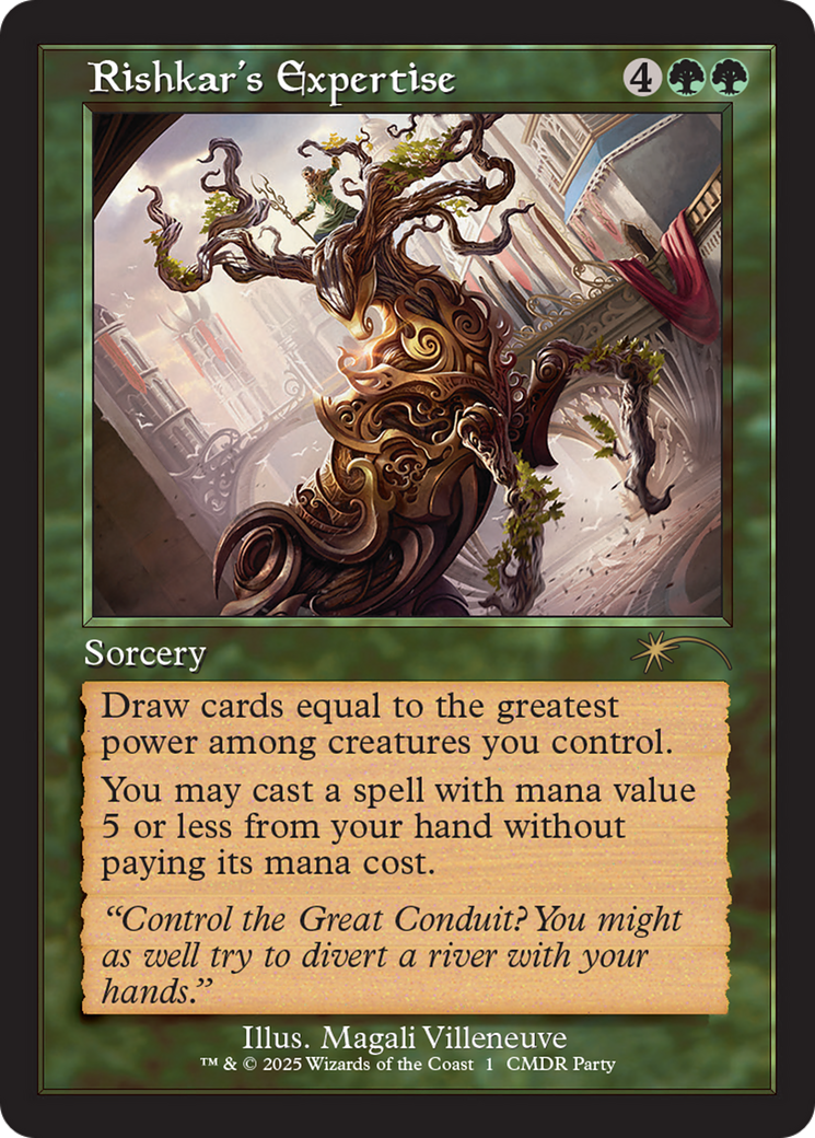 Rishkar's Expertise (Retro Frame) [Wizards Play Network 2025] | Impulse Games and Hobbies
