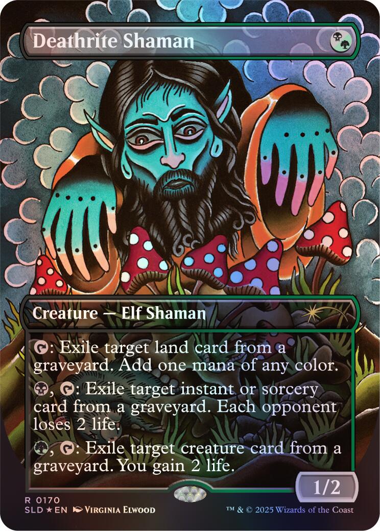 Deathrite Shaman (Rainbow Foil) [Secret Lair Drop Series] | Impulse Games and Hobbies