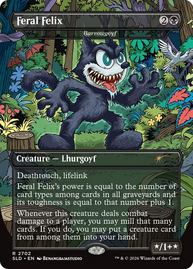 Feral Felix - Barrowgoyf [Secret Lair Drop Series] | Impulse Games and Hobbies