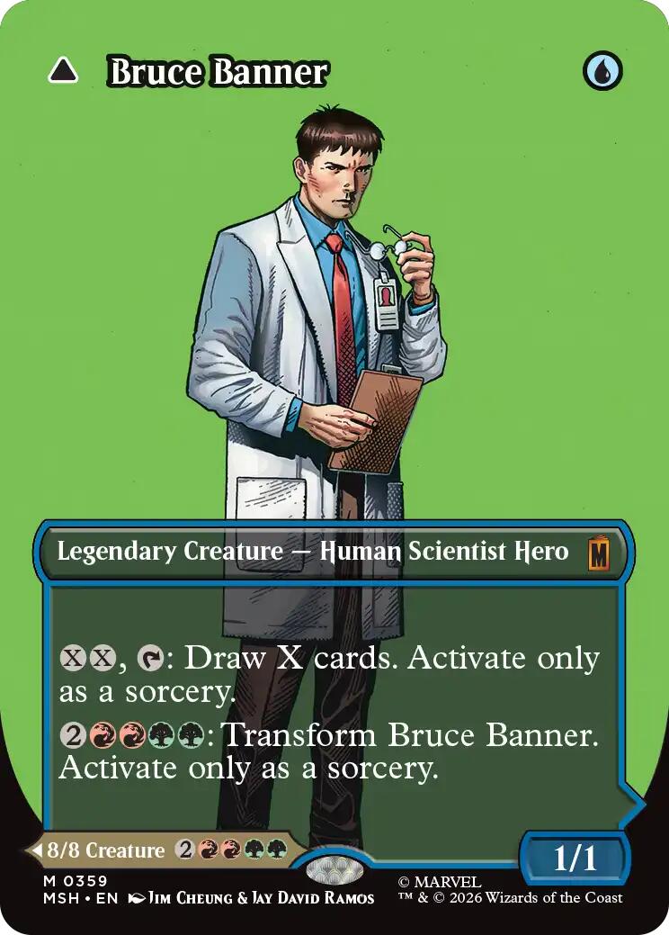 Bruce Banner (Borderless) (0359) [Marvel Super Heroes] | Impulse Games and Hobbies