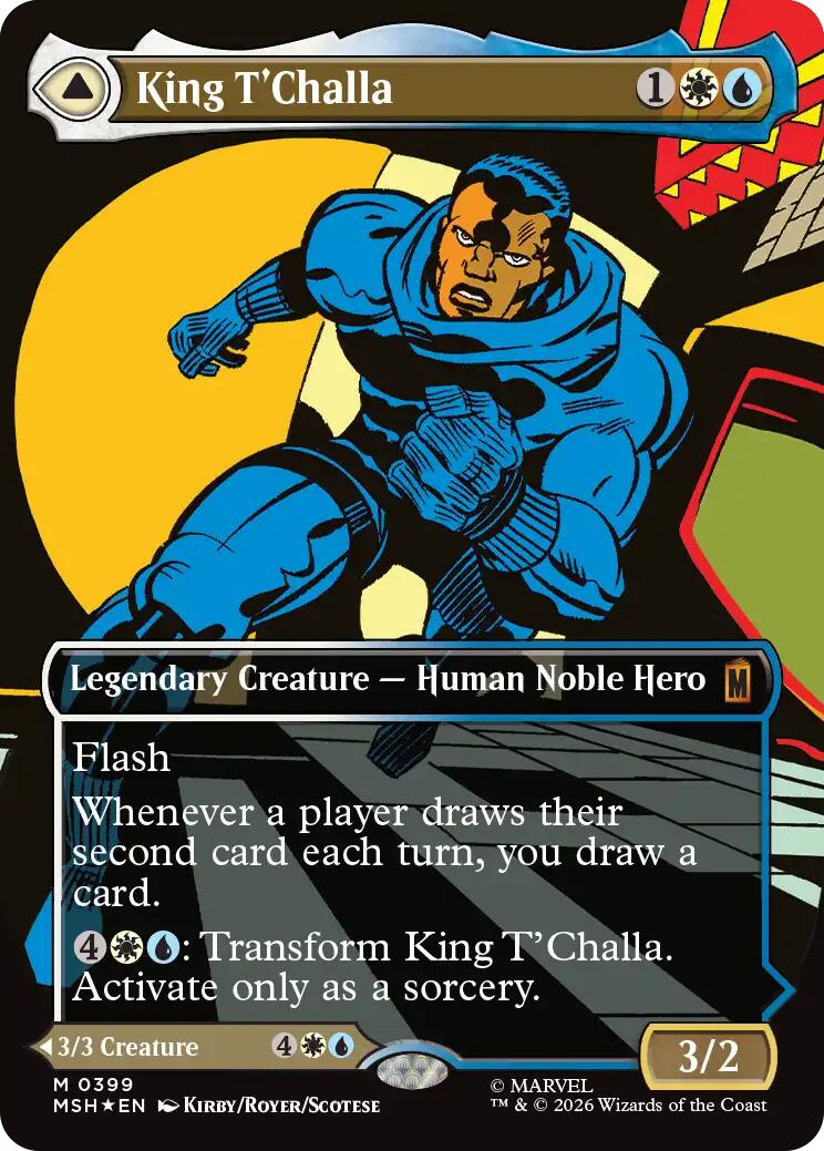 King T'Challa (Borderless) (0399) [Marvel Super Heroes] | Impulse Games and Hobbies