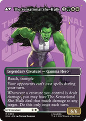 Jennifer Walters // The Sensational She-Hulk (Borderless) (0355) [Marvel Super Heroes] | Impulse Games and Hobbies