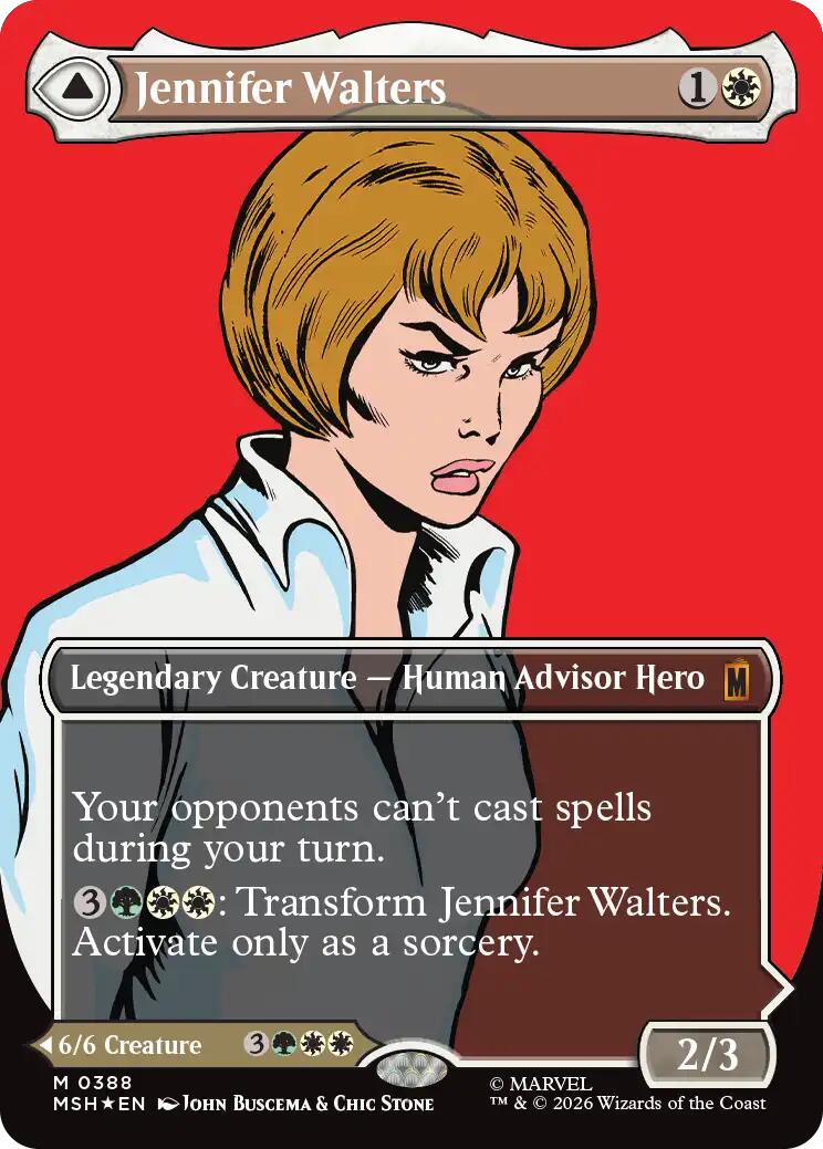Jennifer Walters // The Sensational She-Hulk (Borderless) (0388) [Marvel Super Heroes] | Impulse Games and Hobbies