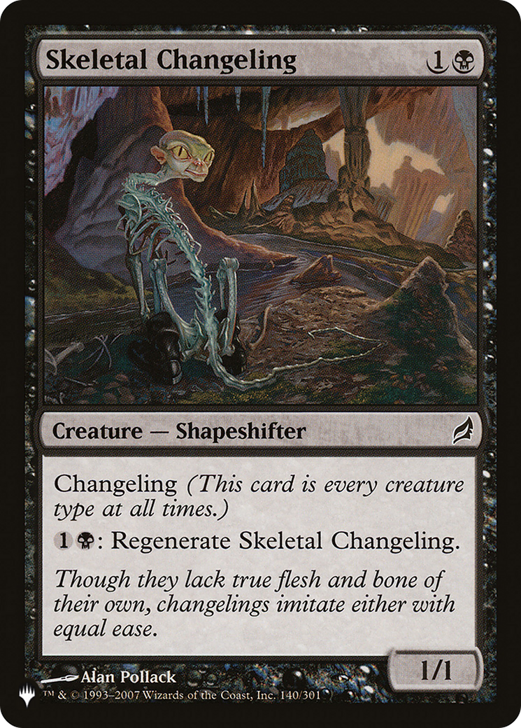 Skeletal Changeling [The List Reprints] | Impulse Games and Hobbies