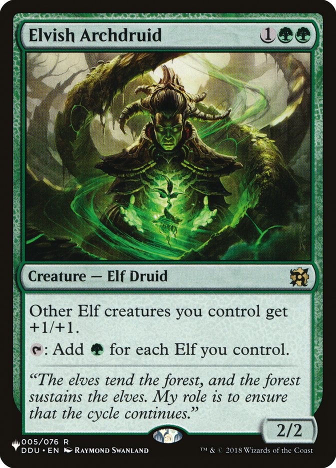 Elvish Archdruid [The List] | Impulse Games and Hobbies