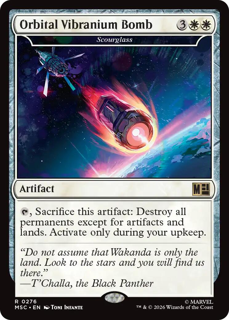 Orbital Vibranium Bomb - Scourglass [Marvel Super Heroes Commander] | Impulse Games and Hobbies