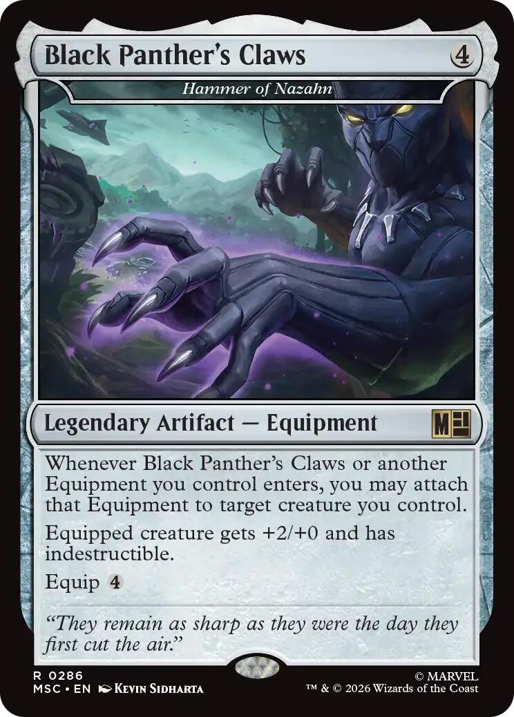 Black Panther's Claws - Hammer of Nazahn [Marvel Super Heroes Commander] | Impulse Games and Hobbies