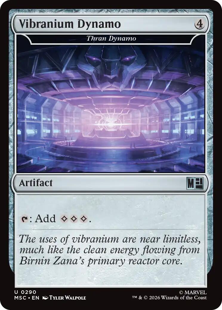 Vibranium Dynamo - Thran Dynamo (Surge Foil) [Marvel Super Heroes Commander] | Impulse Games and Hobbies
