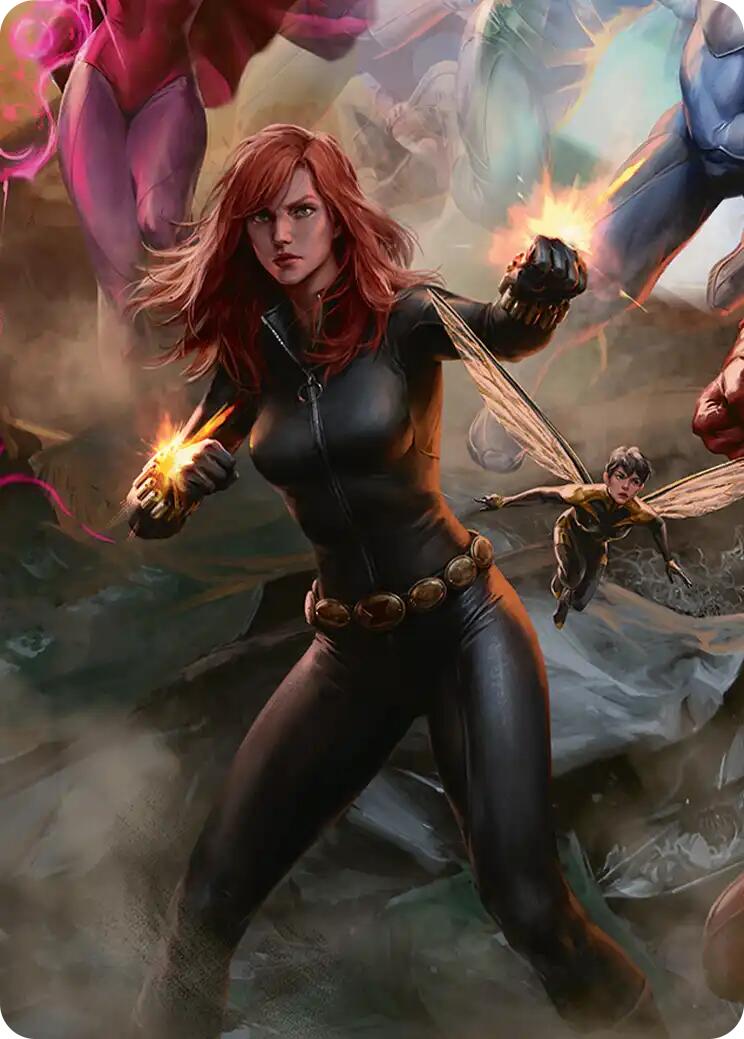 Black Widow, Intel Expert Art Card [Marvel Super Heroes Art Series] | Impulse Games and Hobbies