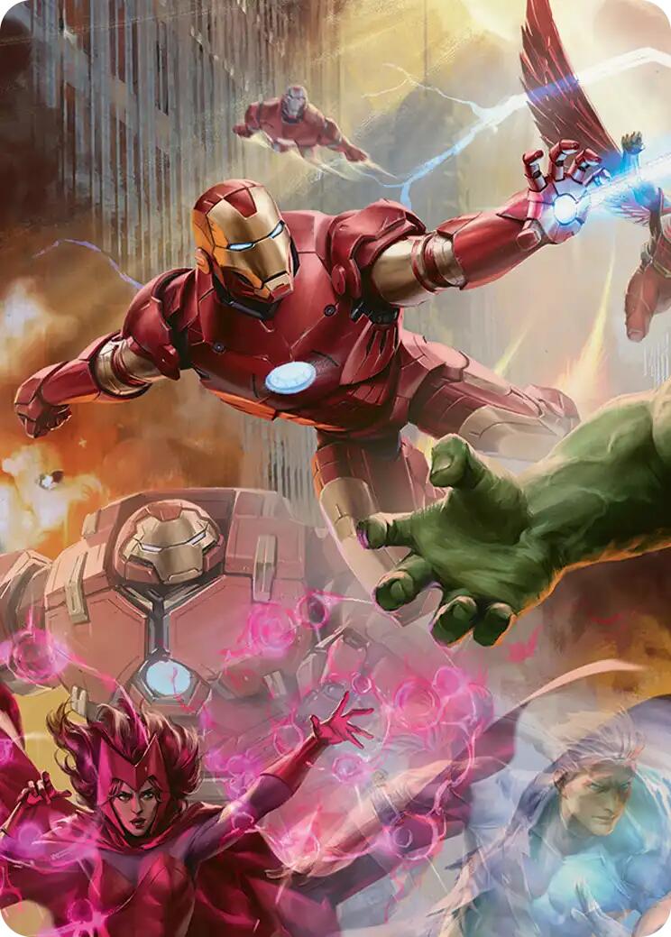 Iron Man, Futurist Paragon Art Card [Marvel Super Heroes Art Series] | Impulse Games and Hobbies