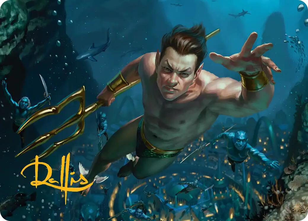 Namor the Sub-Mariner Art Card (Gold-Stamped Signature) [Marvel Super Heroes Art Series] | Impulse Games and Hobbies