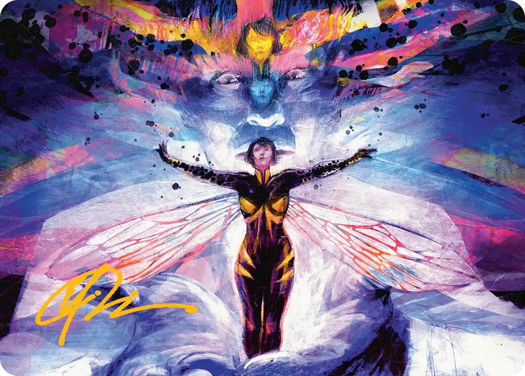 Pym Particles Art Card (Gold-Stamped Signature) [Marvel Super Heroes Art Series] | Impulse Games and Hobbies