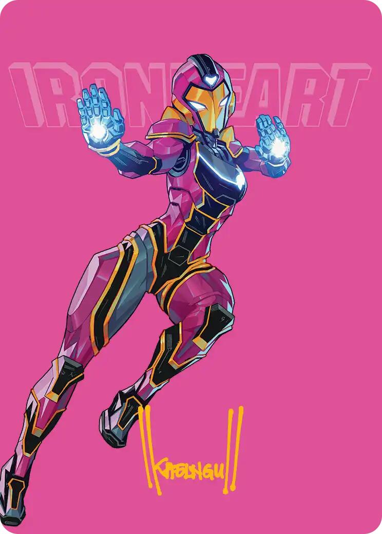 Ironheart, Clever Champion Art Card (Gold-Stamped Signature) [Marvel Super Heroes Art Series] | Impulse Games and Hobbies