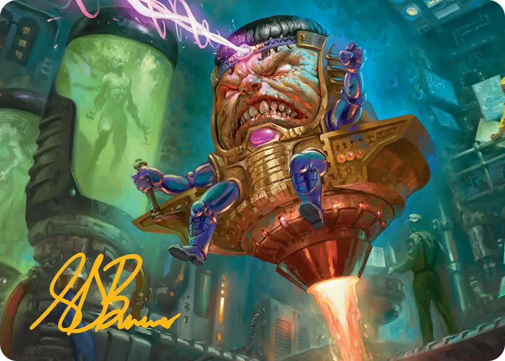 M.O.D.O.K. Art Card (Gold-Stamped Signature) [Marvel Super Heroes Art Series] | Impulse Games and Hobbies