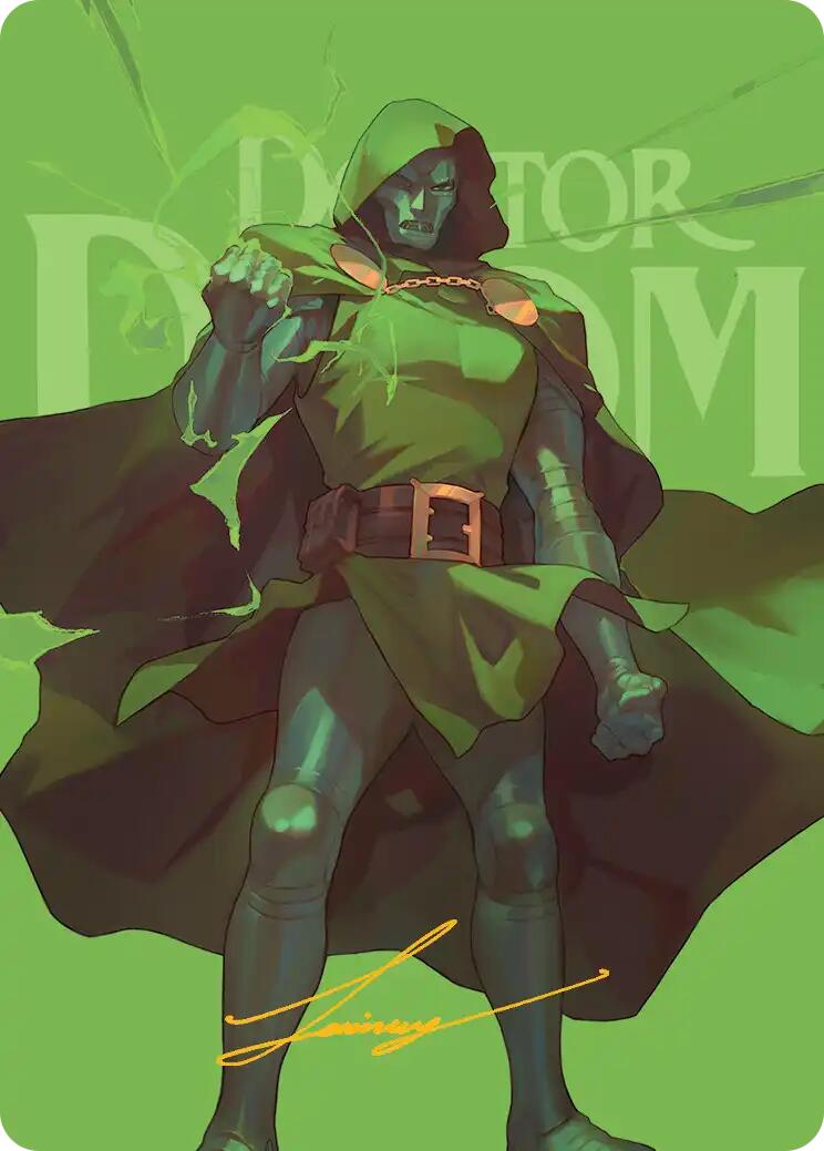 Doctor Doom Art Card (Gold-Stamped Signature) [Marvel Super Heroes Art Series] | Impulse Games and Hobbies