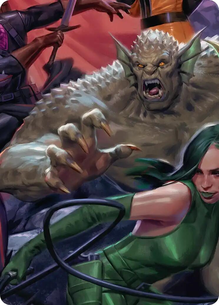 Abomination, Irradiated Brute Art Card [Marvel Super Heroes Art Series] | Impulse Games and Hobbies