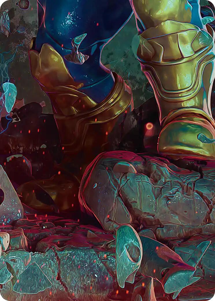 Thanos, the Mad Titan Art Card (8/9) [Marvel Super Heroes Art Series] | Impulse Games and Hobbies