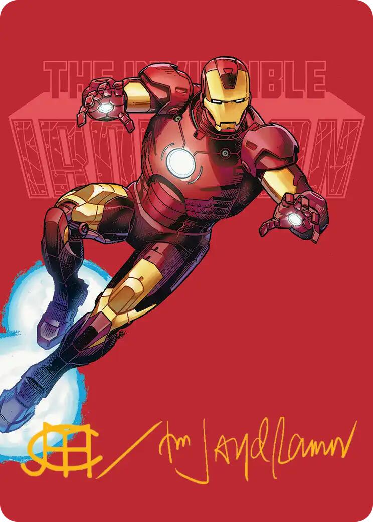 The Invincible Iron Man Art Card (Gold-Stamped Signature) [Marvel Super Heroes Art Series] | Impulse Games and Hobbies