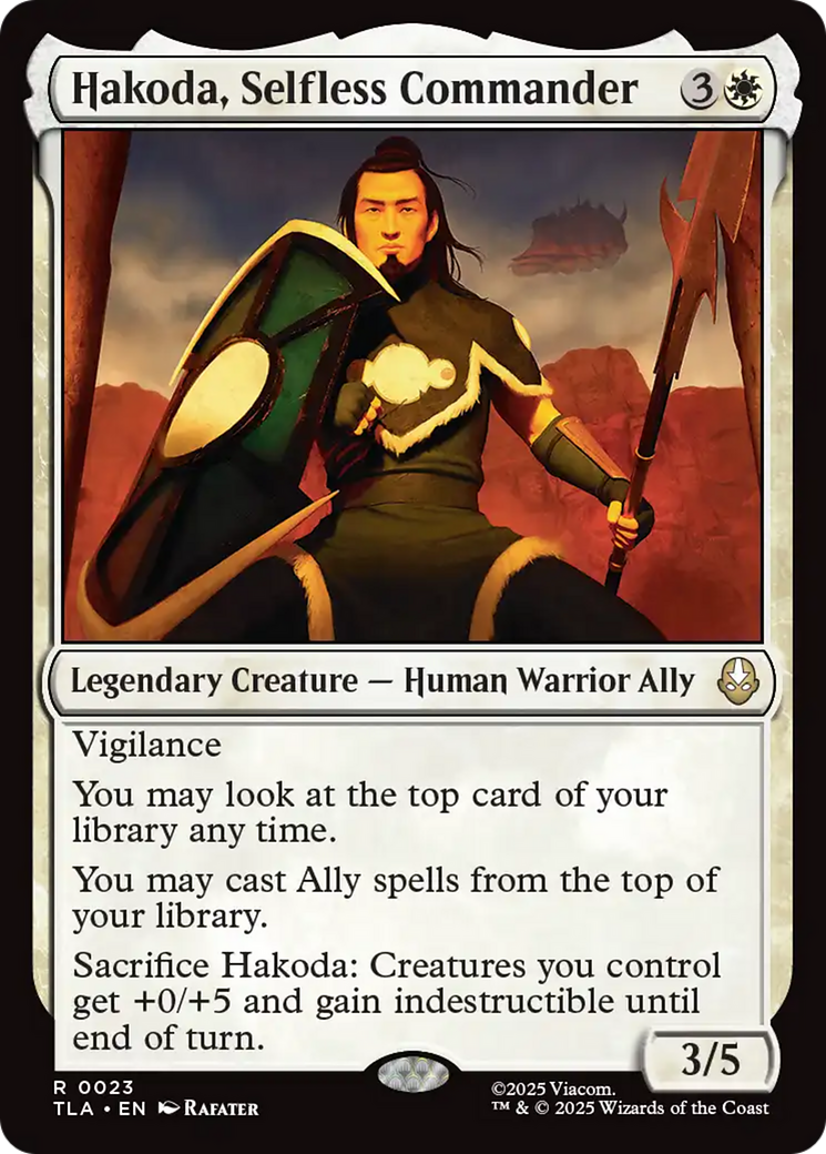 Hakoda, Selfless Commander [Avatar: The Last Airbender] | Impulse Games and Hobbies