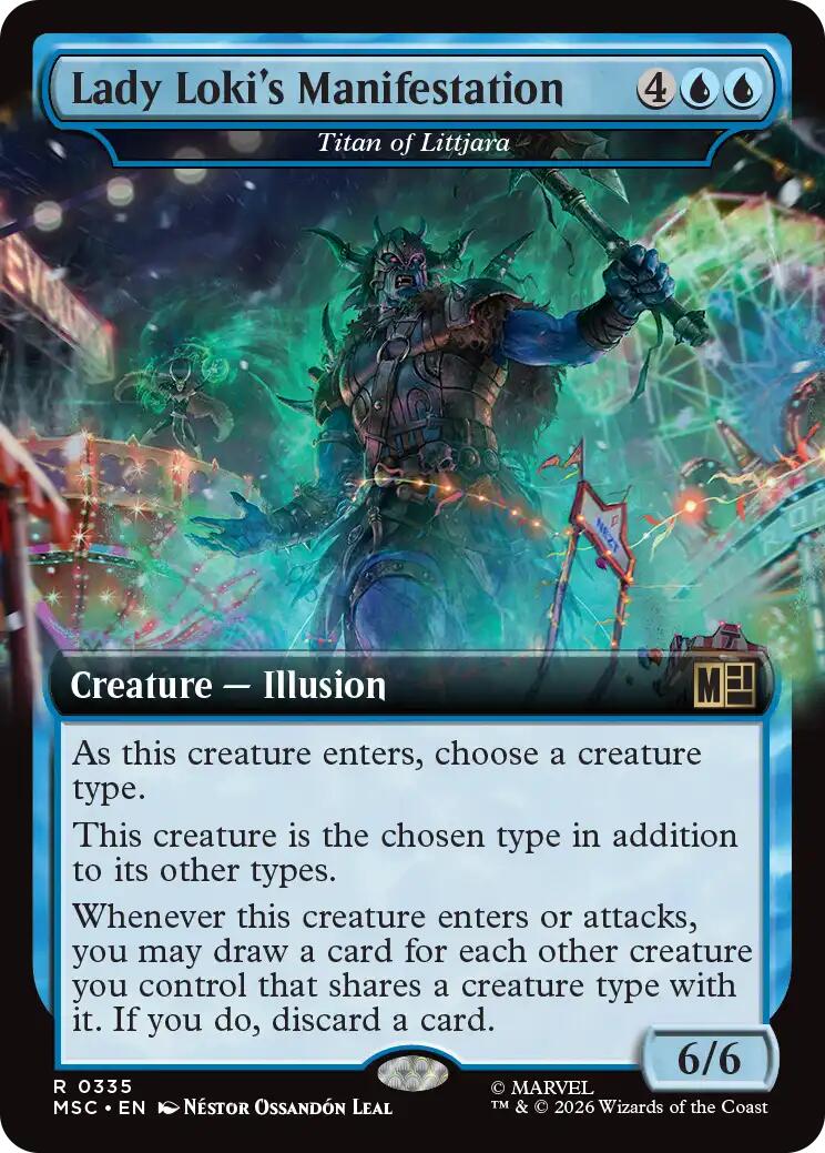 Lady Loki's Manifestation - Titan of Littjara (Extended Art) [Marvel Super Heroes Commander] | Impulse Games and Hobbies