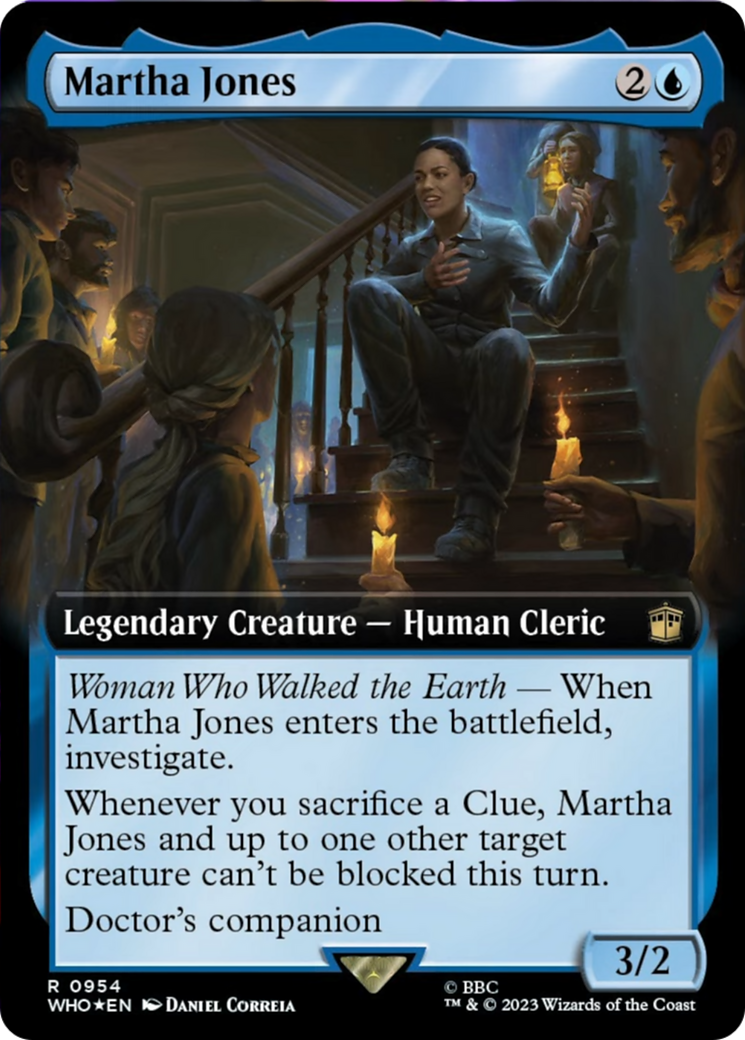 Martha Jones (Extended Art) (Surge Foil) [Doctor Who] | Impulse Games and Hobbies