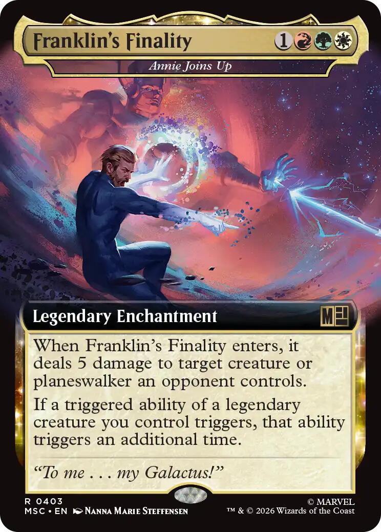 Franklin's Finality - Annie Joins Up (Extended Art) [Marvel Super Heroes Commander] | Impulse Games and Hobbies
