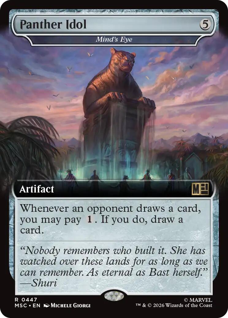 Panther Idol - Mind's Eye (Extended Art) [Marvel Super Heroes Commander] | Impulse Games and Hobbies